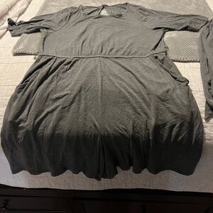 Gray Casual shorts romper